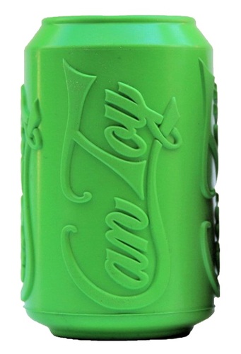 

Прочная игрушка для собак зеленая DURABLE RUBBER CHEW TOY & TREAT DISPENSER - LEMON LIME L 6.4 см Ø 3.8 см SodaPup BGL-SD-14