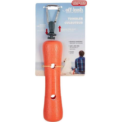 

Игрушка для собак гантель с карабином Off Leash Tumbler Dexas BGL-DX-55