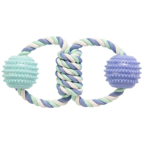 

Игрушка для собак GimDog Дент Плюс два кольца с веревки GimDog CottonDent Plus 21 см GimDog BGL-GP-251