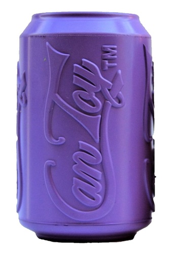 

Прочная игрушка для собак фиолетовая DURABLE RUBBER CHEW TOY & TREAT DISPENSER - GRAPE CRUSH L 6.4 см Ø 3.8 см SodaPup BGL-SD-16