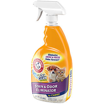 

Спрей уничтожитель запахов и пятен против повторных меток "Pet Stain & Odor Eliminator Plus OXICLEAN" 907 мл Arm&Hammer BGL-AR-15