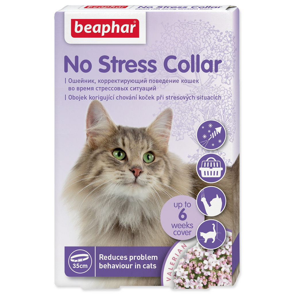 

Успокаивающий ошейник для котов No Stress Collar 35 см Beaphar BGL-BF-208