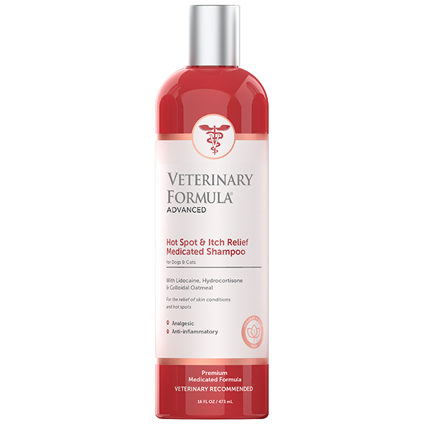 

Антиаллергенный шампунь для собак и кошек Hot Spot&Itch Relief Medicated 437 мл Veterinary Formula BGL-VF-07