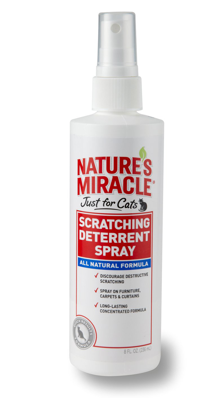 

No Scratch — Deterrent Spray средство против царапанья предметов обихода для кошек Natures Miracle BGL-NM-05