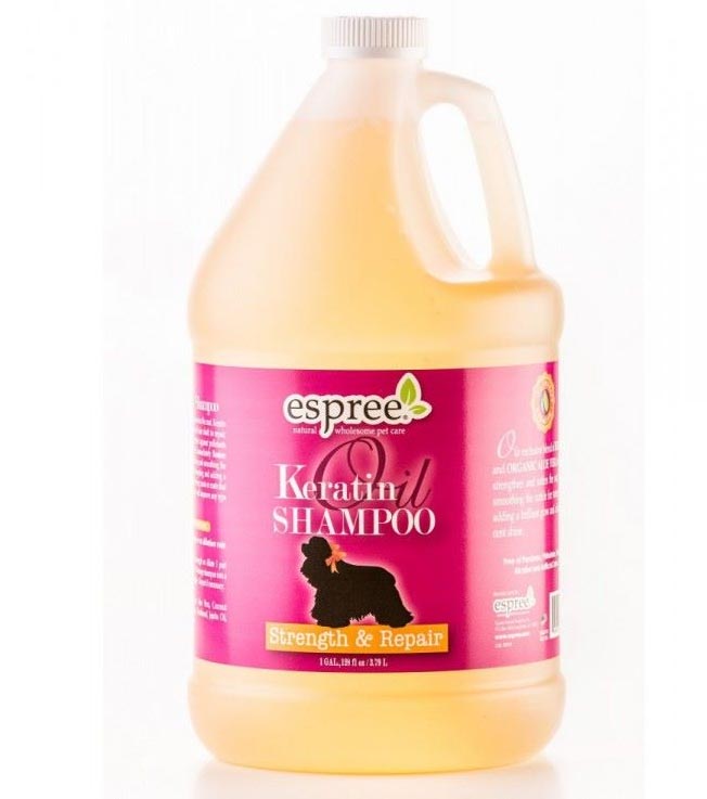 

Шампунь с кератиновым маслом укрепление и восстановление "Keratin Oil Shampoo" 3,79 л Espree BGL-ES-13