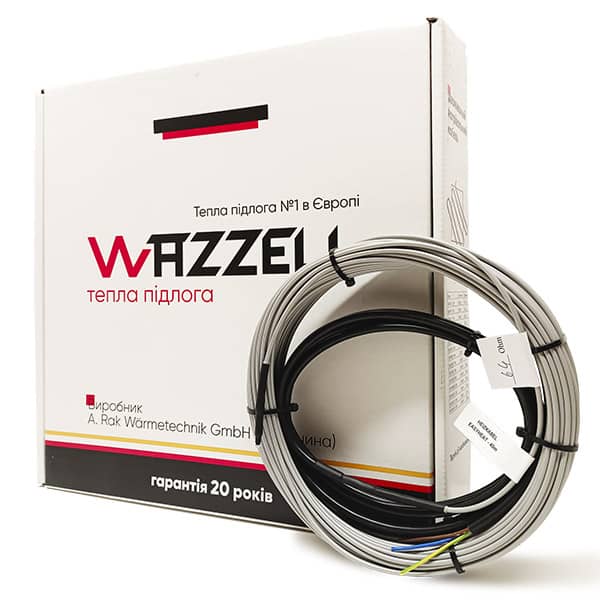 

Нагревательный кабель под плитку Wazzell Eashyheat 50 м / 1000 Вт / 5 - 7.5 м² (WZE5089)
