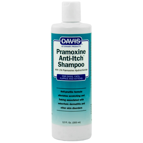 

Шампунь от зуда с 1% прамоксина гидрохлоридом для собак и котов Davis Pramoxine Anti-Itch Shampoo 355 мл Davis BGL-DV-42