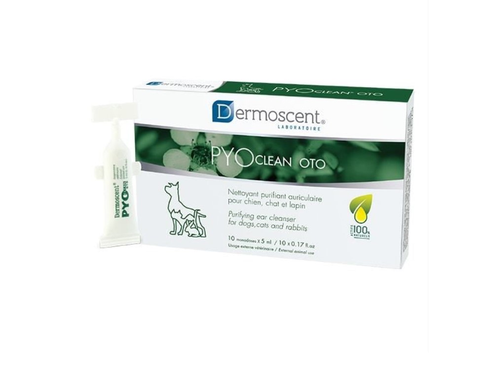 

Средство для очистки ушей кошек и собак Dermoscent PYOclean Oto 10 x 5 мл Dermoscent® BGL-DE-22