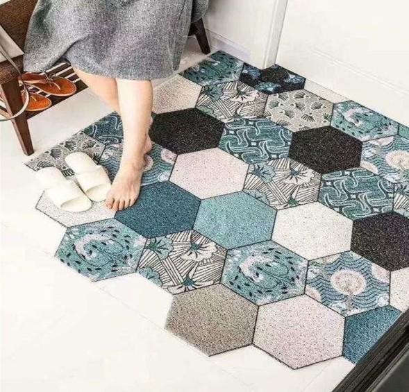 

Придверный грязезащитный коврик Скандинавский стиль 120х120 см