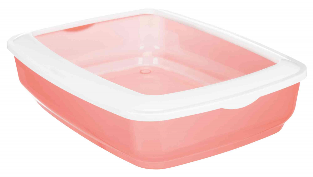 

Туалет для котов Cisco Litter Tray, with Rim красный 50x38x11 см Trixie BGL-TX-931