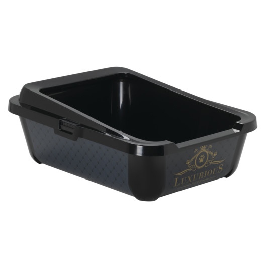 

Туалет c бортиком для котов ГЕРКУЛЕС Hercules luxurios pets 51 х 19 х 39 см Moderna BGL-MD-309