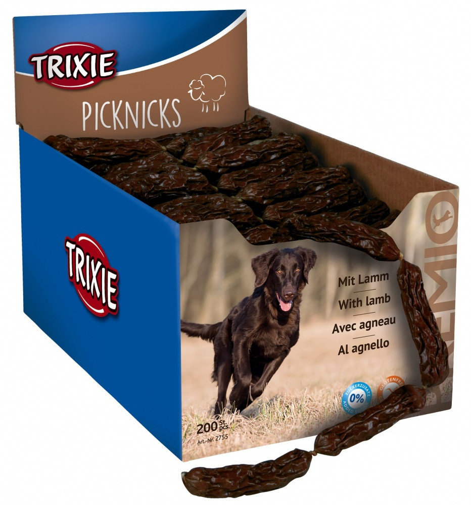 

Сосиски для собак со вкусом ягненка Premio Picknicks Lamb 200 шт Trixie BGL-TX-1240