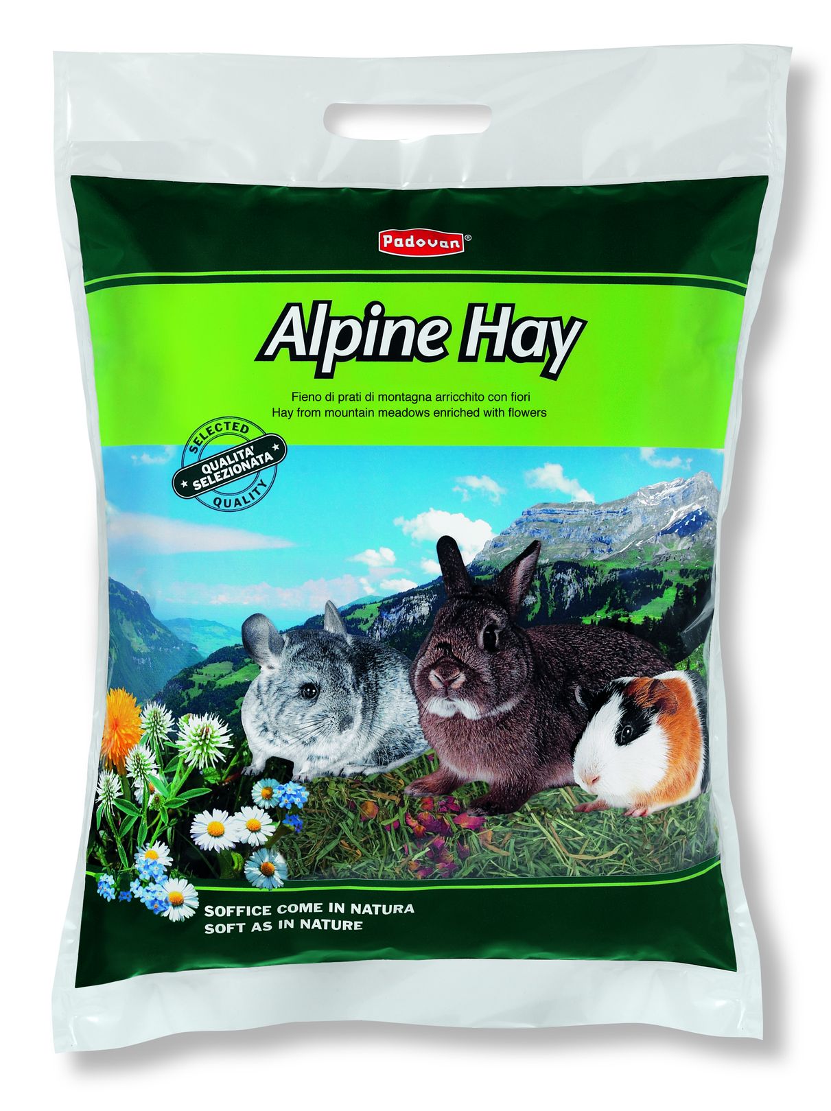 

"Alpine-Hay" Альпийское сено с высокогорья, обогащенное цветами 700 гр Padovan BGL-EZ-434