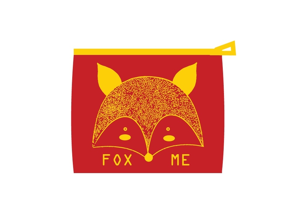 

Кошелек детский Cool For School Fox me на молнии красный