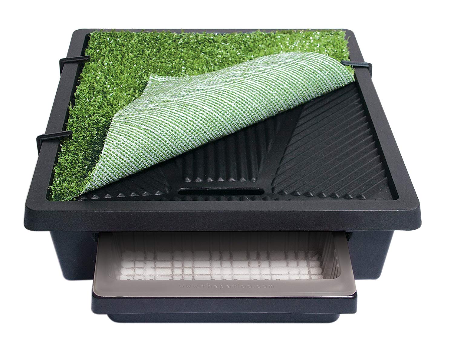 

Портативный туалет для собак ПЕТСЕЙФ ПЕТ ЛУ PetSafe Pet Loo Portable Pet Potty 53x45x10 см PetSafe BGL-PS-53