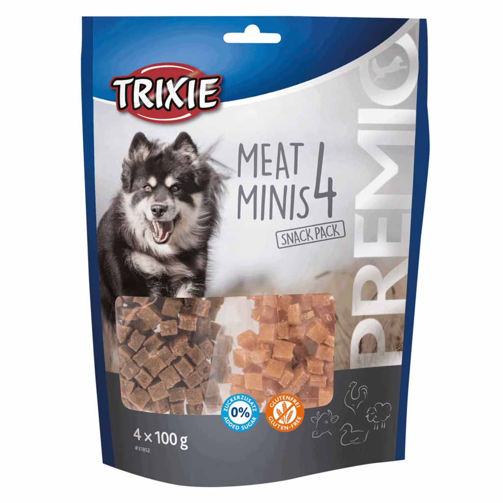

Лакомства для собак с курицей, уткой, говядиной и бараниной PREMIO 4 Meat Minis 100 гр / 4 шт Trixie BGL-TX-2504
