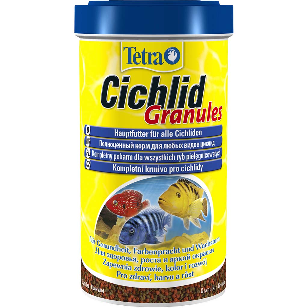 

Сухой корм для цихлид в гранулах CICHLID Granules Tetra 500 мл Tetra BGL-TET-653