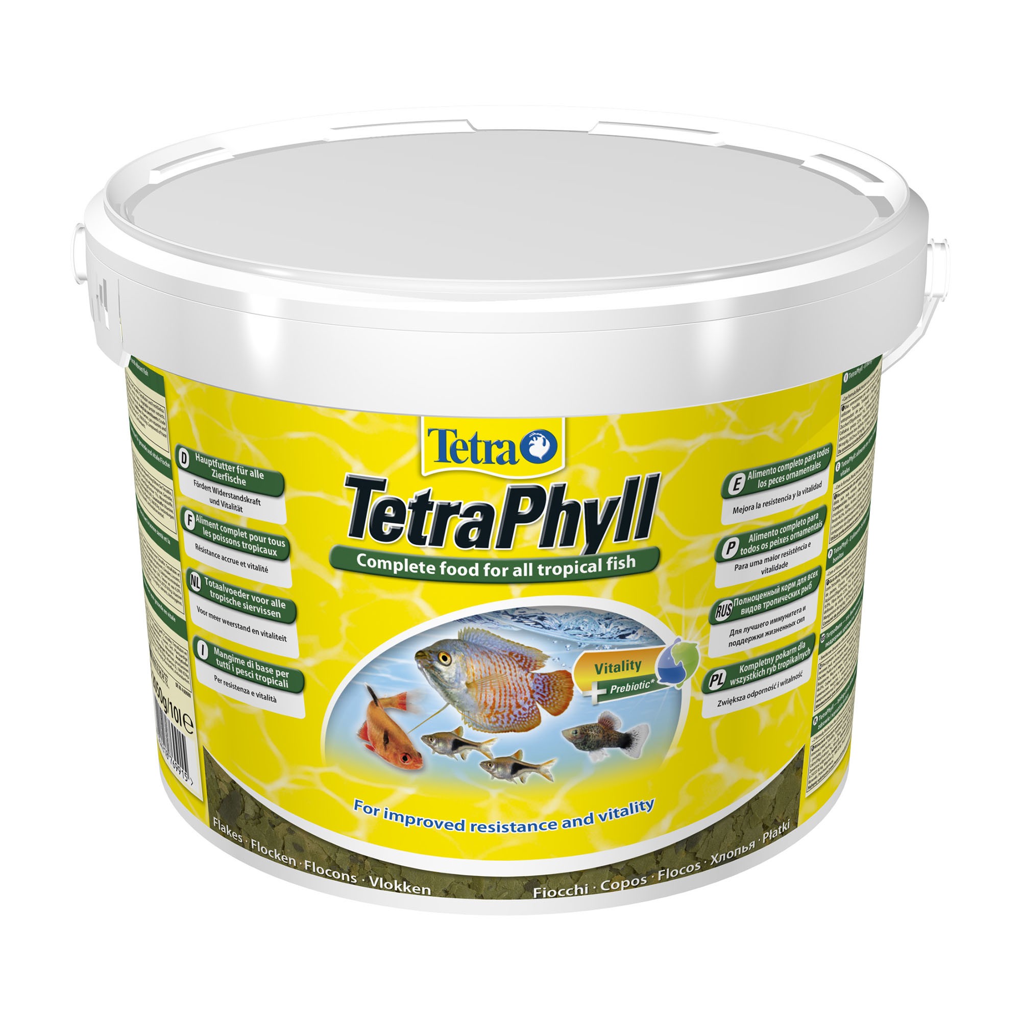 

Сухой корм для аквариумных рыб в хлопьях PHYLL Tetra 10 л Tetra BGL-TET-592