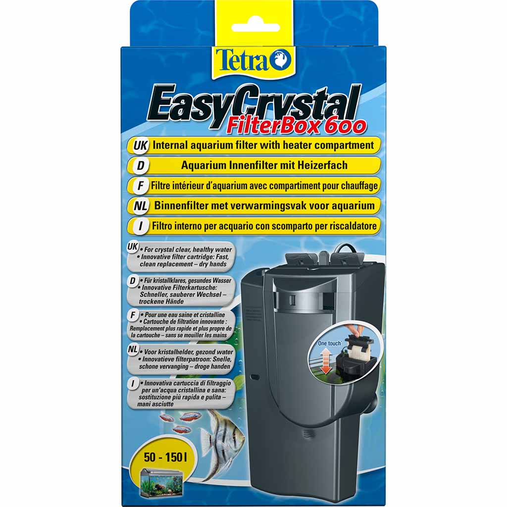 

Внутренний фильтр для аквариума Easy Crystal 600 Tetra - до 150 л Tetra BGL-TET-545