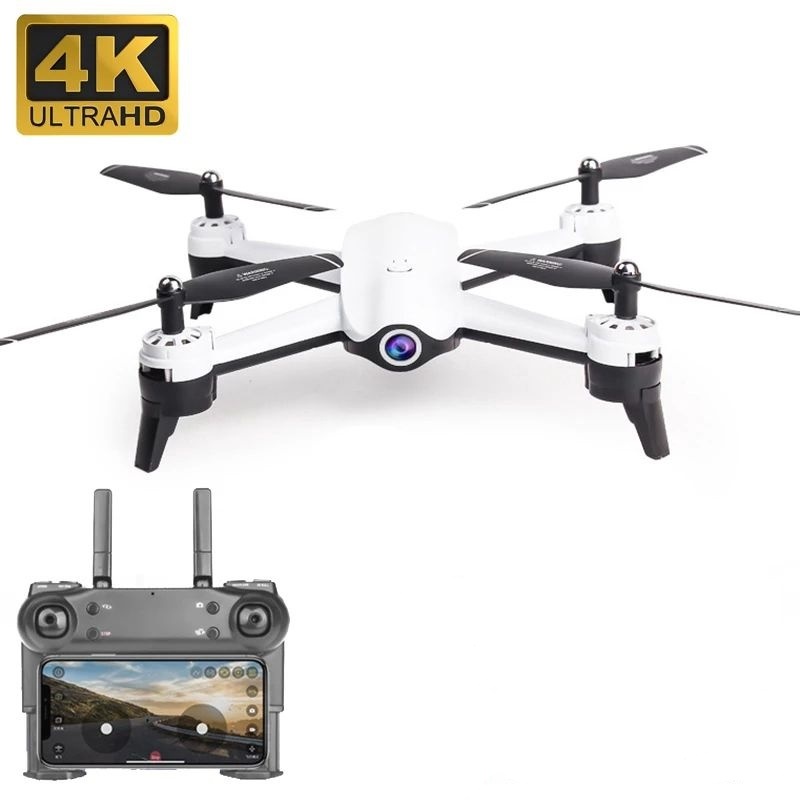 

Квадрокоптер CTW sj 165 дрон с камерй 2 камеры Ultra HD 4K + 720p white