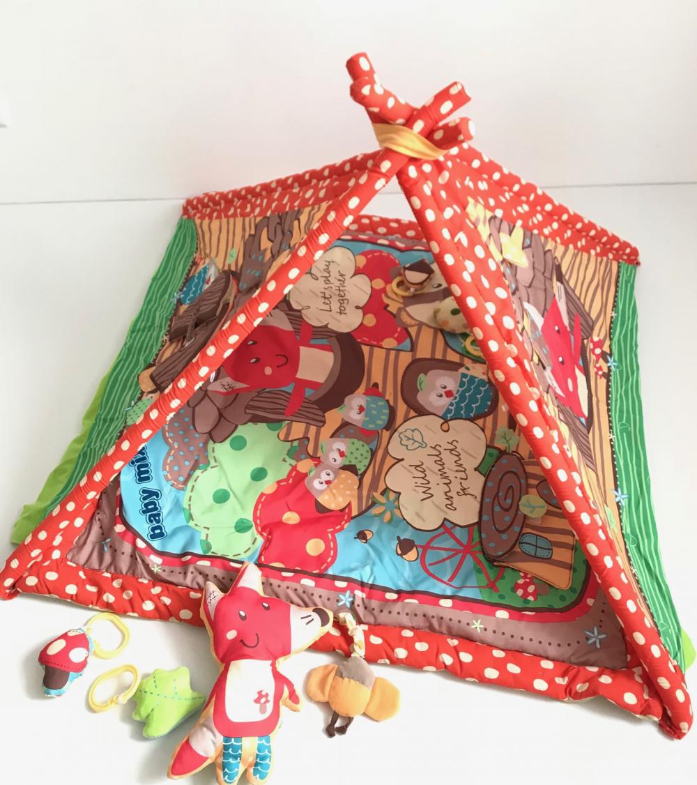 

Детский развивающий игровой коврик Baby Mix Сказка, разноцветный (TK/Q3312 CT-3773)