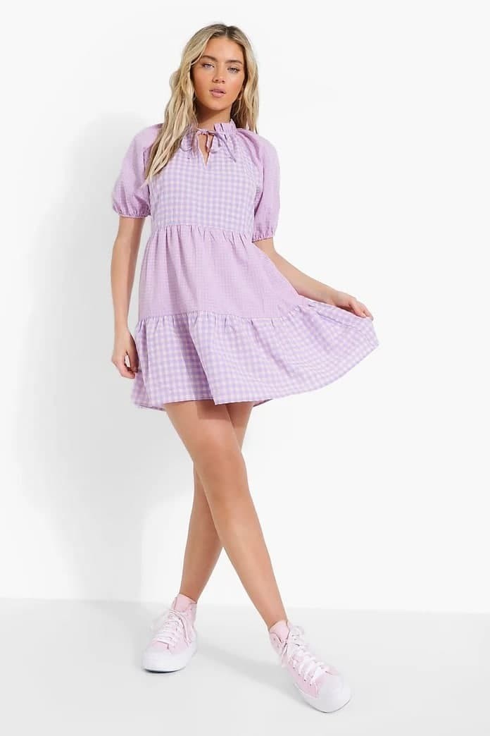 

Платье Boohoo 38 лаванда 8520123003292