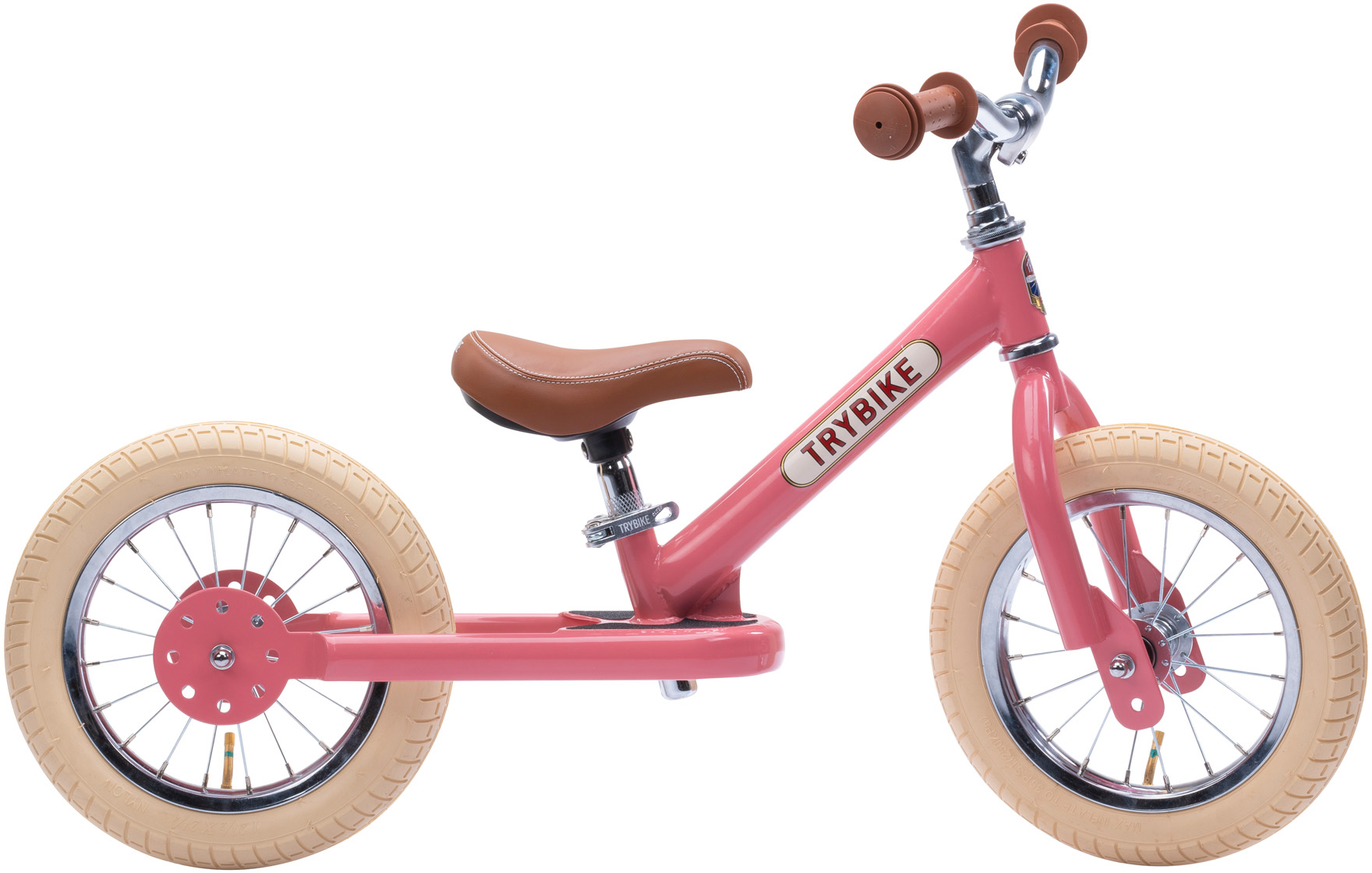 

Балансирующий велосипед Trybike двухколесный Розовый (TBS-2-PNK-VIN)