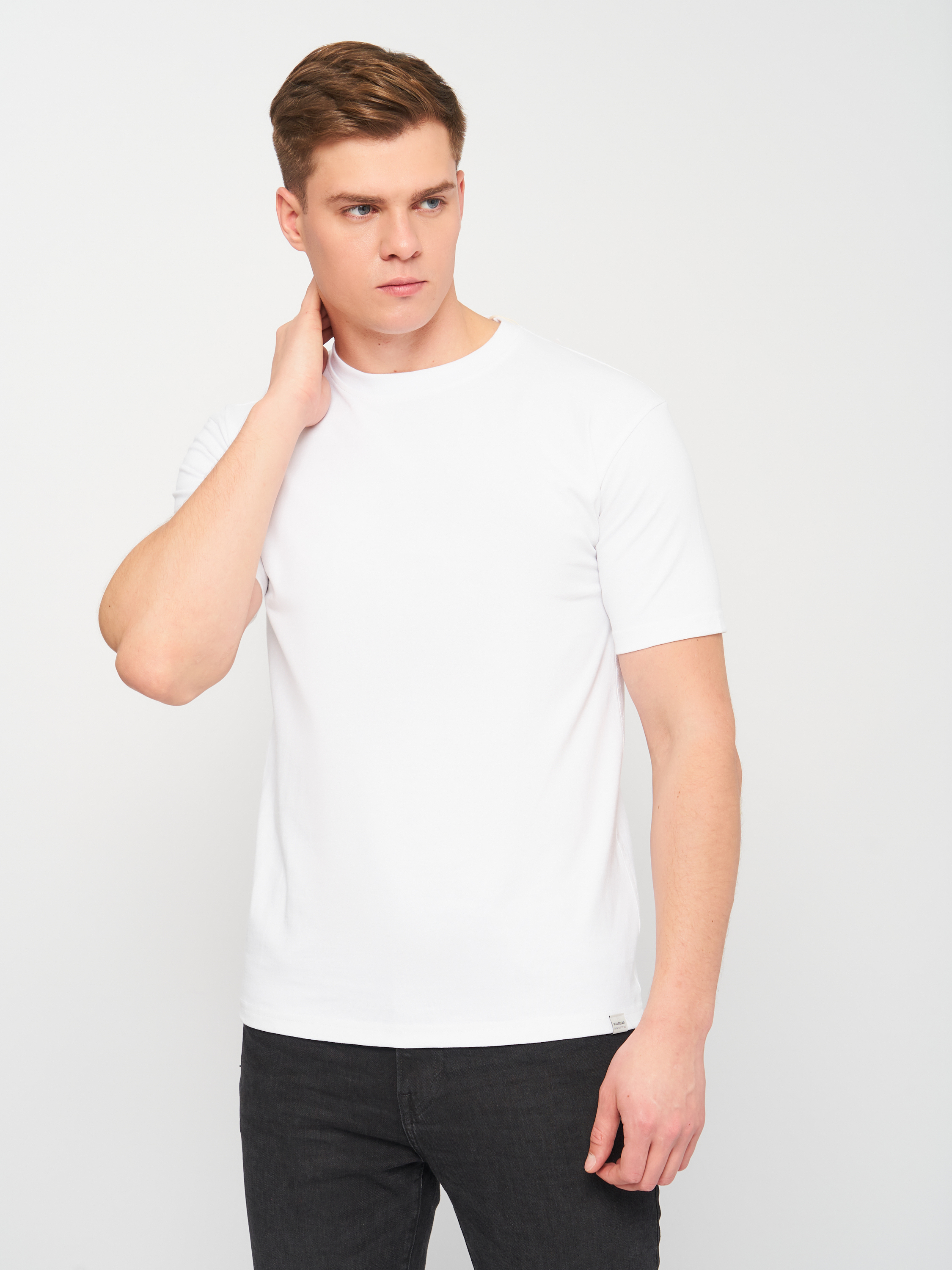 

Футболка Pull & Bear 9244/747/250  Белая, Футболка Pull & Bear 9244/747/250 S Белая