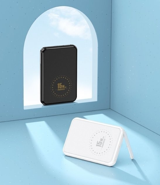 

Павербанк Remax Mini Wireless Charger 5000mAh White