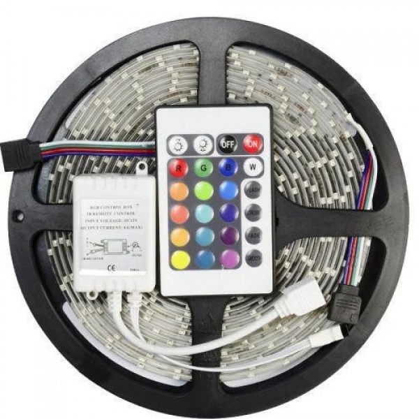 

Светодиодная лента UKC SMD 3528 RGB 4.5 м 270 светодиодов