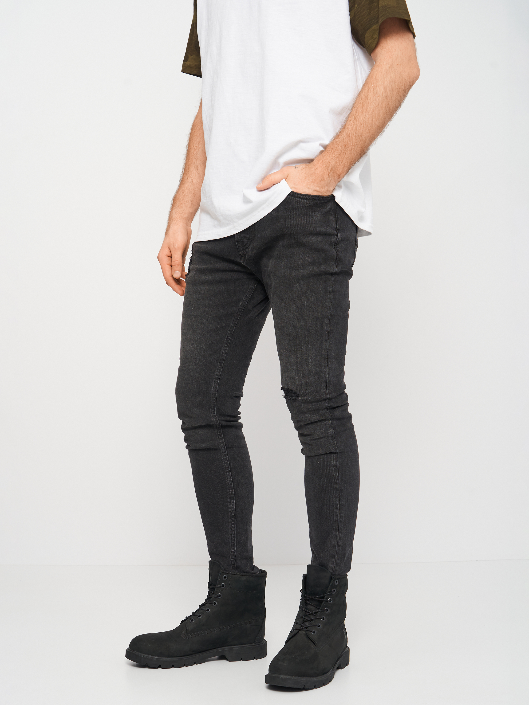 

Джинсы Pull & Bear 9688/552/800  Темно-серые джинс, Джинсы Pull & Bear 9688/552/800 42 Темно-серые джинс