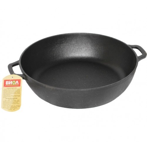 

Жаровня чугунная литая Биол 340 мм (1734)