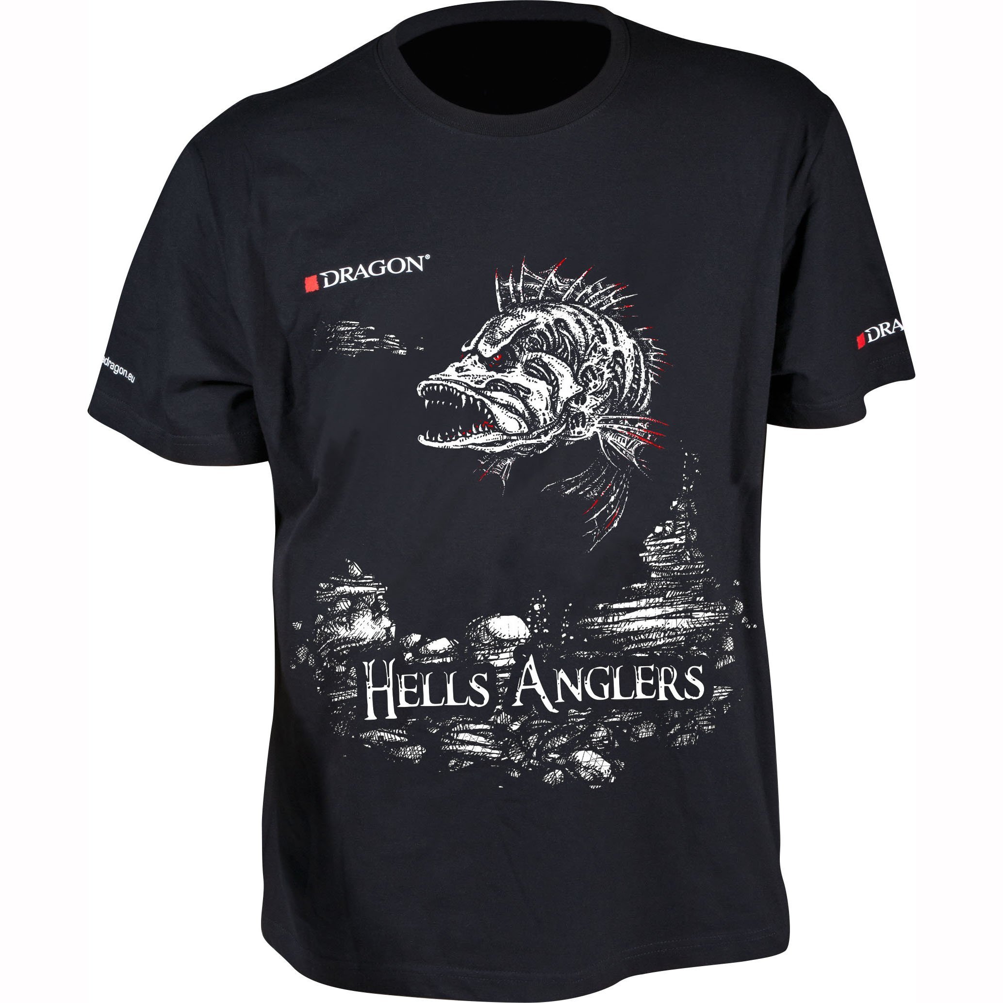 

Футболка Dragon рыба Окунь Люми  Black (DR-24, Футболка Dragon рыба Окунь Люми XL Black (DR-24)