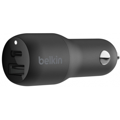 

Зарядное устройство Belkin Car Charger 32W PD Dual, black
