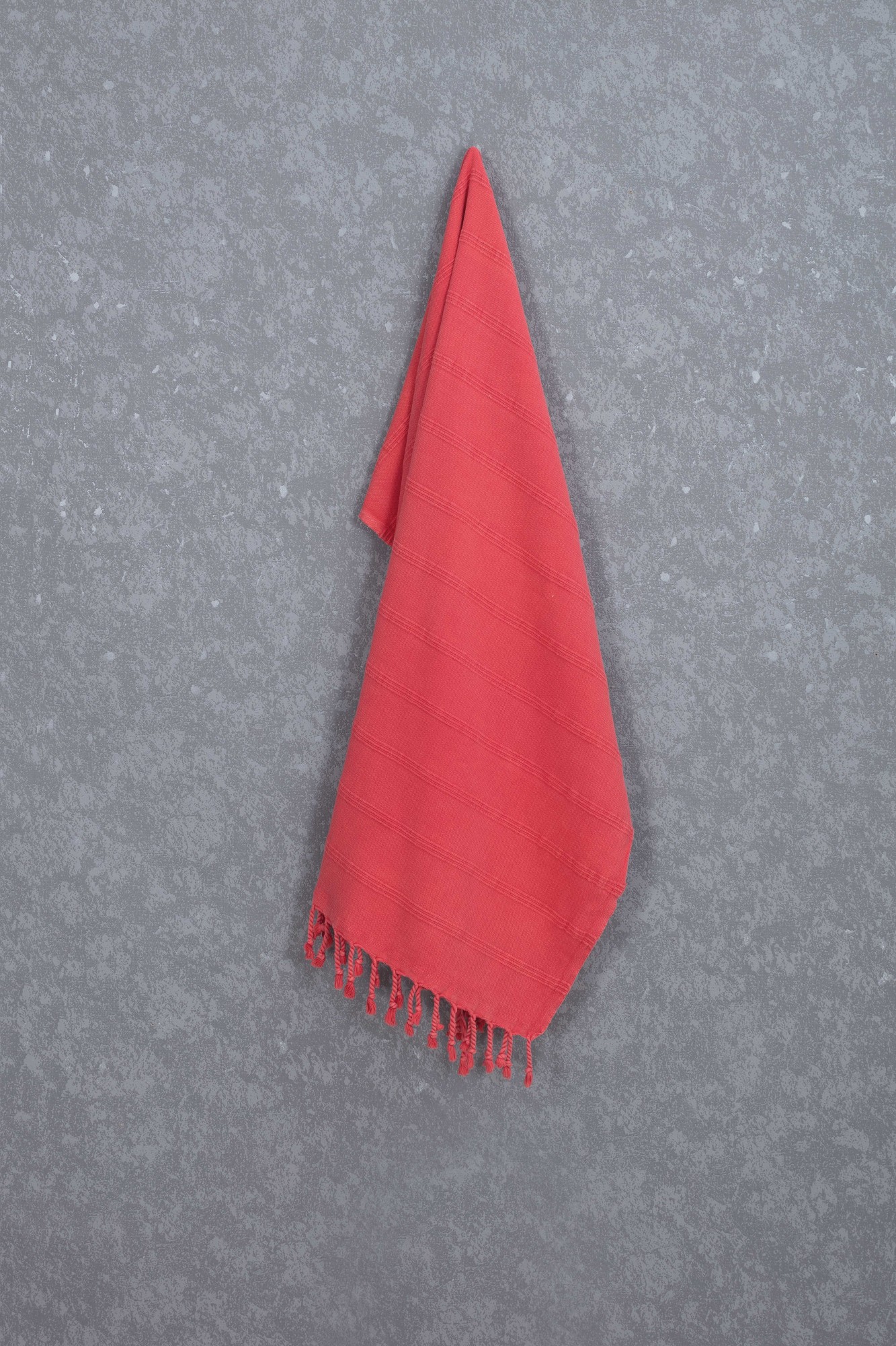

Полотенце Arya для пляжа и сауны 90x180 Stone Stripe коралловый