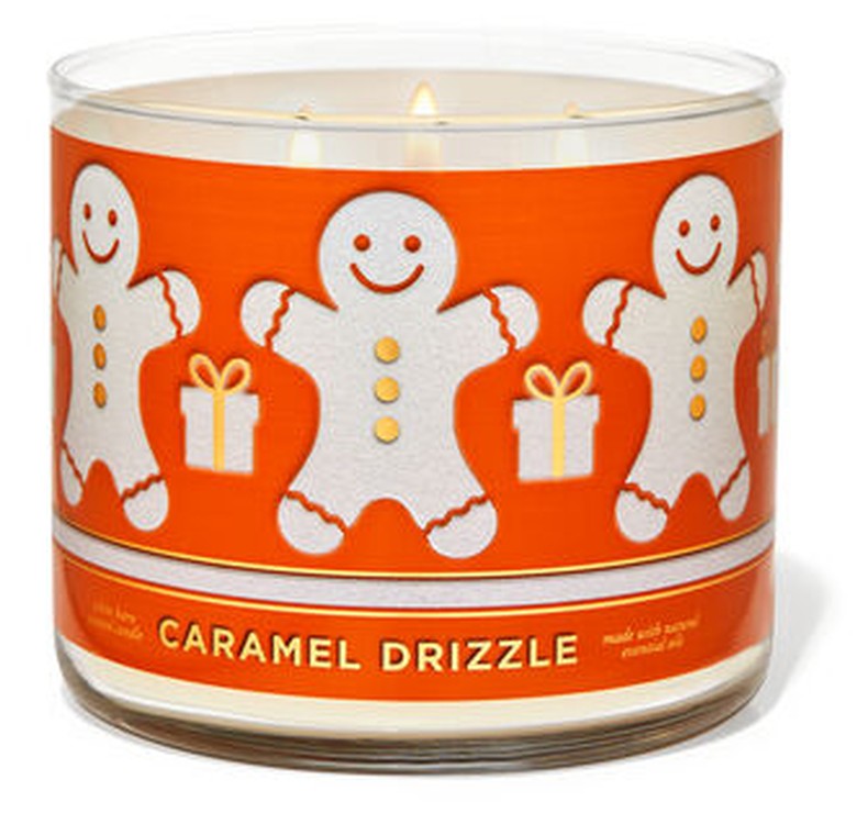 

Свеча ароматизированная Bath and Body Works White Barn CARAMEL DRIZZLE 3-Wick Candle 411 г