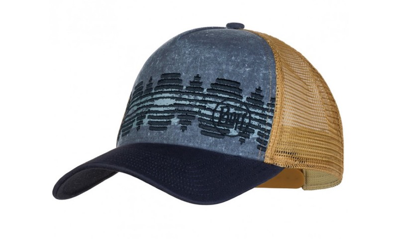 

Кепка Buff TRUCKER CAP tzom stone blue