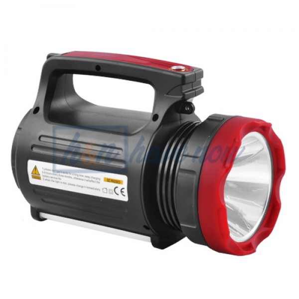 

Фонарь переносной Luxury 2895U, 5W + 20 SMD LED, ЗУ 220V, встроенный аккумулятор, Power Bank, для загородного отдыха, охоты, рыбалки, охраны объектов, чёрно-красный (001438630)