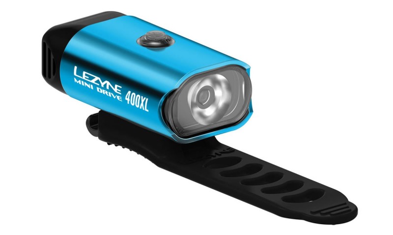 

Фара передняя Lezyne MINI DRIVE 400, голубая