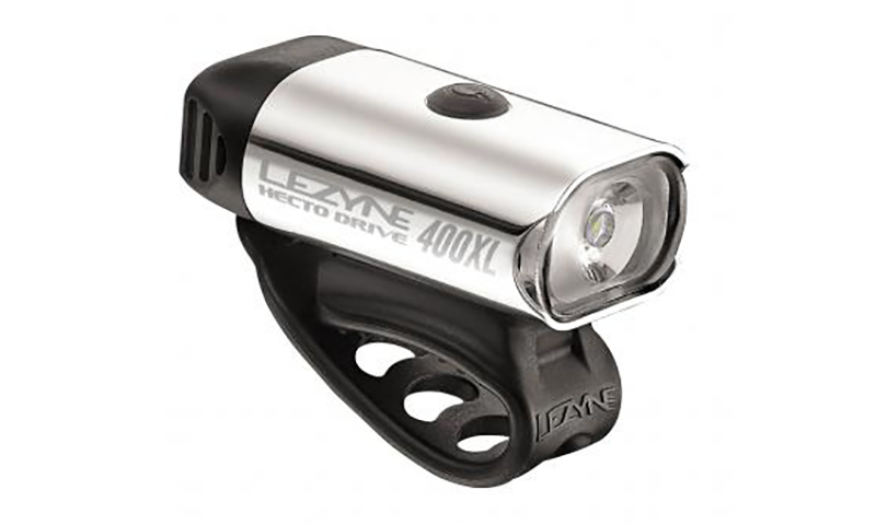 

Фара передняя Lezyne HECTO DRIVE 400XL, серебристая