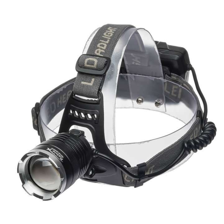 

Фонарь налобный Rablex / Police WD 146 кристалл Cree XHP50 (ЗУ USB, 3х18650, zoom)