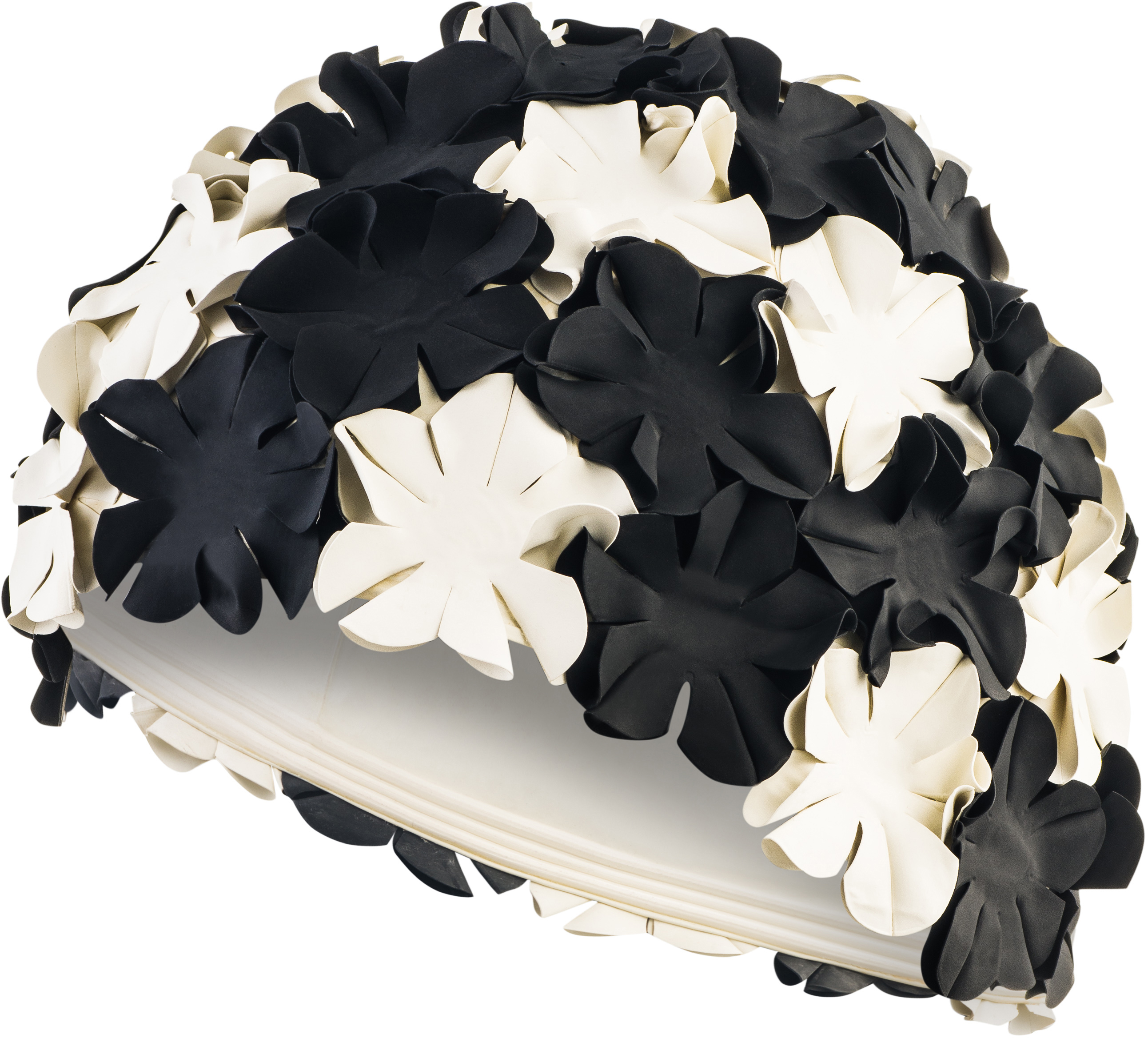 

Шапка для плавания Aquaspeed BLOOM 5706 Черная, Белая (5908217657060)