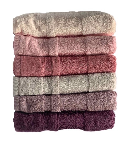 

Набор махровых полотенец Miss Cotton Bamboo Sarmasik 70*140 6 шт (ts-6001114)