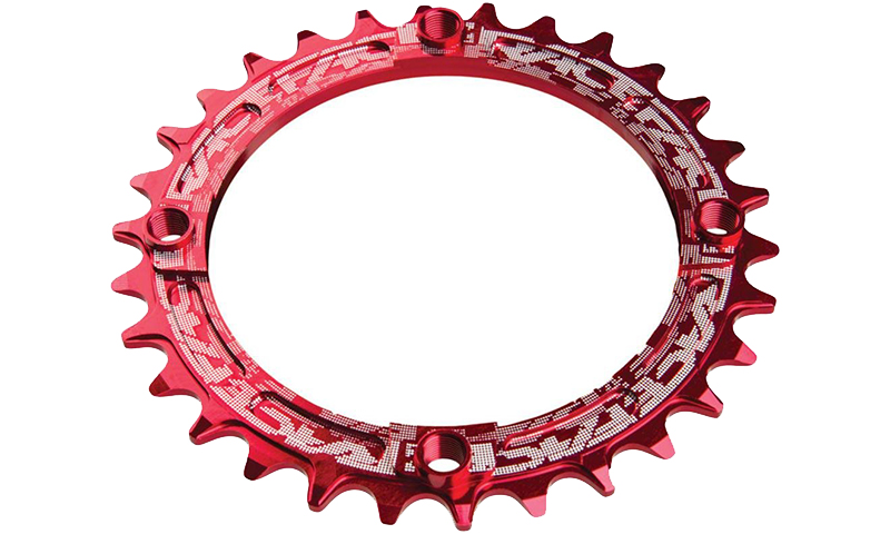 

Звезда для шатунов Race Face CHAINRING,NARROW WIDE,104X32,RED,10-12S