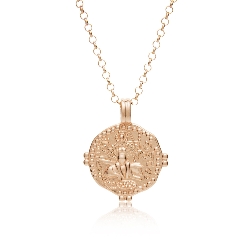 

Подвеска Талисман силы и защиты на цепочке 50 см позолота