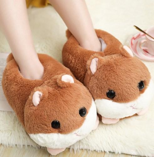 

Тапочки хомячки коричневые,37-40