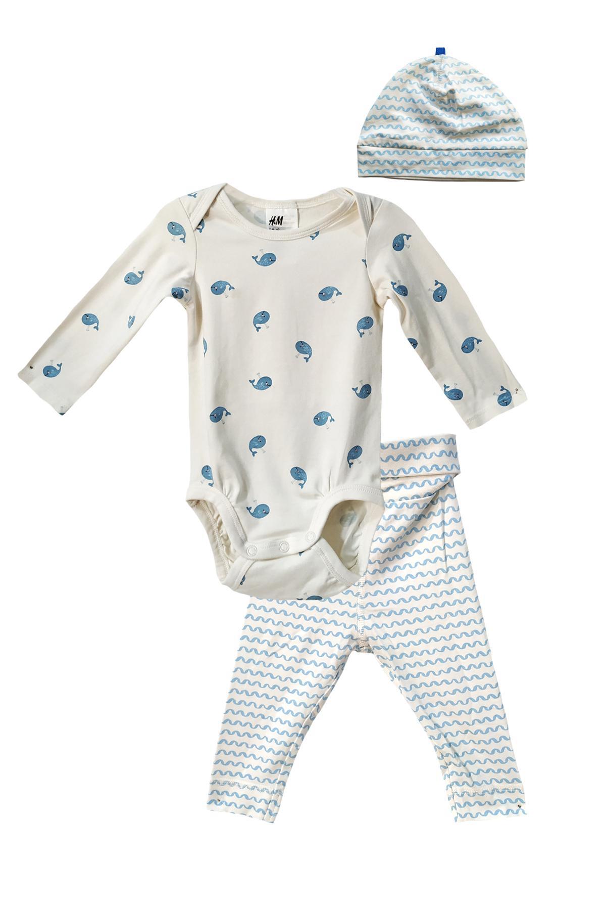 

Комплект H&M 56 (1-2m) Голубой (5019-03693450032)