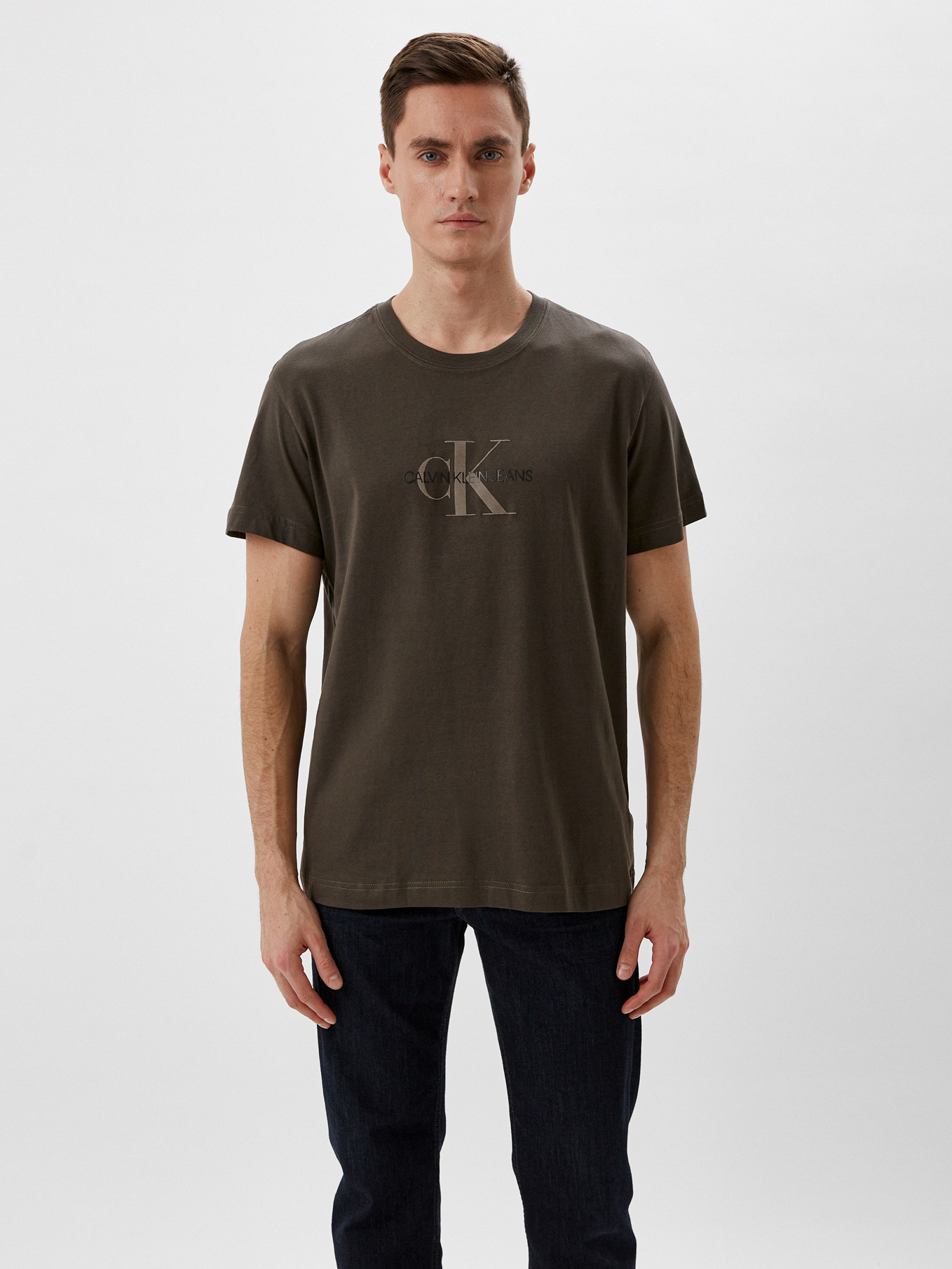 

Футболка Calvin Klein Jeans Archival Monogram Flock Tee J30J318691-LBL  Black Olive, Футболка Calvin Klein Jeans Archival Monogram Flock Tee J30J318691-LBL L Black Olive