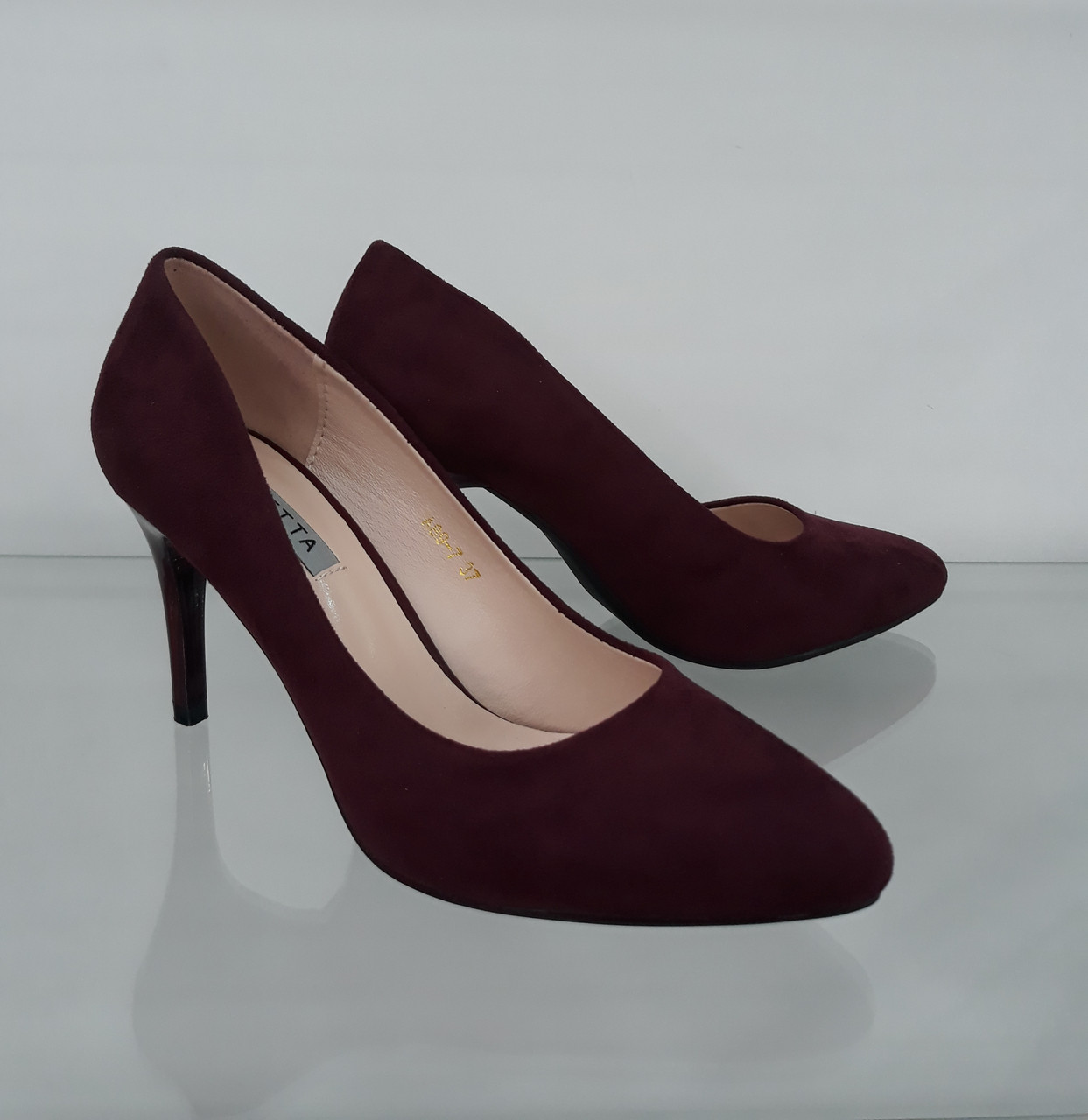 

Туфли на шпильке Loretta A89-7 38 бордовые