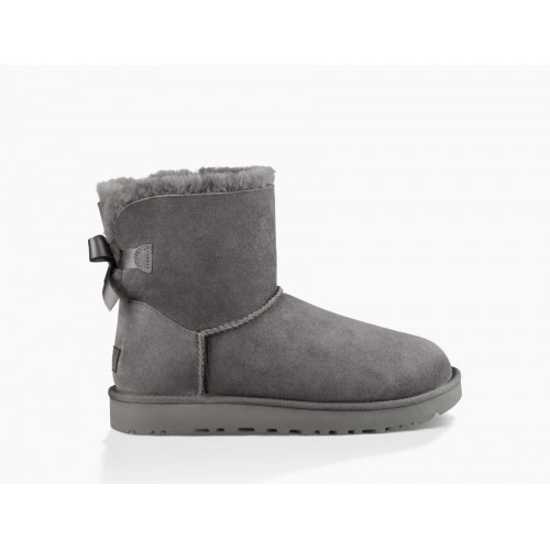 

Угги Классические мини Mini Bailey Bow II Grey 1016501 Серый 36